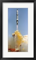 Framed Gemini-Titan 4 Spaceflight Launches from Cape Canaveral, Florida