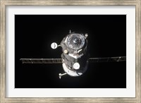 Framed Progress 46 spacecraft