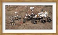 Framed Third Generations of Mars Rovers