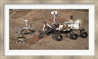 Framed Third Generations of Mars Rovers