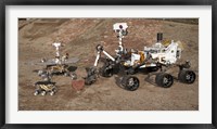 Framed Third Generations of Mars Rovers