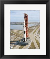 Framed High Angle view  of Apollo 14