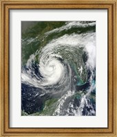 Framed Tropical Storm Isaac Moving through the Gulf of Mexico