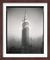 Framed Empire State Building Motion Landscape #2