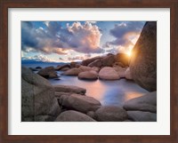 Framed Cove Sunset