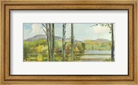 Framed Lake Study (left)