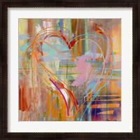 Framed Abstract Heart