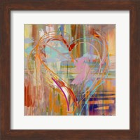 Framed Abstract Heart