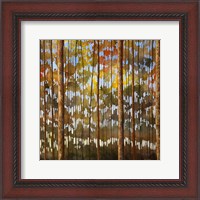 Framed Tarnished Wood