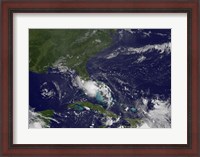 Framed Tropical Storm Bonnie