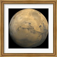 Framed Global Mosaic of Mars