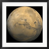 Framed Global Mosaic of Mars