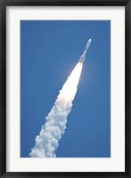 Framed Atlast V Rocket Carrying the Juno Spacecraft During a Midday Launch