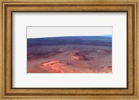 Framed False Color Mosaic of Greeley Haven on Mars