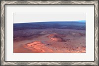 Framed False Color Mosaic of Greeley Haven on Mars