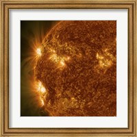 Framed Sun Showing Solar Activity