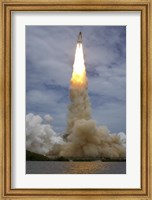 Framed Space Shuttle Atlantis from the Kennedy Space Center, Florida
