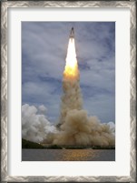 Framed Space Shuttle Atlantis from the Kennedy Space Center, Florida