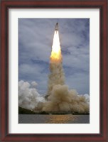 Framed Space Shuttle Atlantis from the Kennedy Space Center, Florida