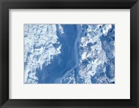 Framed Calving front of the Jakobshavn Glacier