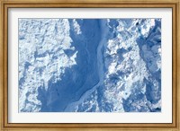 Framed Calving front of the Jakobshavn Glacier