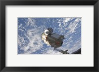 Framed Mini Research Module 1 Segment of the International Space Station