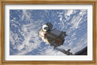 Framed Mini Research Module 1 Segment of the International Space Station