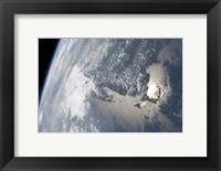 Framed Sunglint on the Waters of Earth