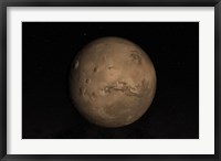 Framed Planet Mars