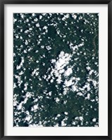Framed Satellite view of the Thailand