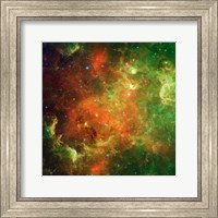 Framed Clusters of Young Stars in the North American Nebula