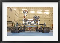 Framed Laboratory rover of Mars Science, Curiosity