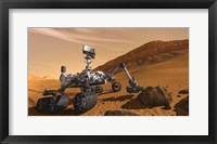 Framed NASA's Mars Science Laboratory Curiosity rover
