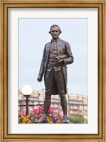 Framed British Columbia, Victoria, Captain James Cook Statue