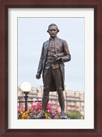 Framed British Columbia, Victoria, Captain James Cook Statue