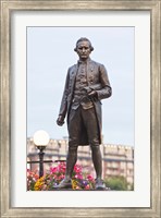 Framed British Columbia, Victoria, Captain James Cook Statue