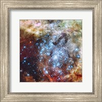 Framed Merging Clusters in 30 Doradus (Non-annotated)