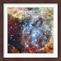Framed Merging Clusters in 30 Doradus (Non-annotated)