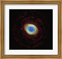 Framed Hubble Reveals the Ring Nebula's True Shape