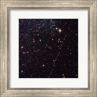 Framed Hubble Tracks Asteroid's Sky Trek