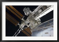 Framed Portion of the International Space Station