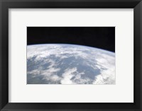 Framed View of Planet Earth from Space