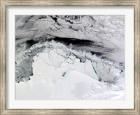 Framed Shackleton Ice Shelf, Antarctica