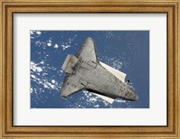 Framed Underside of Space Shuttle Discovery