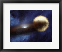 Framed Illustration of a Bright Star called Epsilon Aurigae