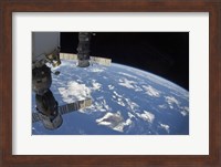 Framed View from Space Showing part of the Hawaiian Island Chain