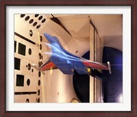 Framed Active Flexible Wing Model Undergoing Tests in a Wind Tunnel
