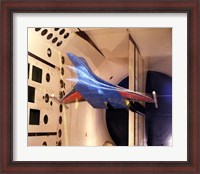 Framed Active Flexible Wing Model Undergoing Tests in a Wind Tunnel