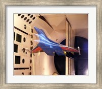 Framed Active Flexible Wing Model Undergoing Tests in a Wind Tunnel
