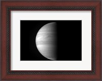 Framed Close-up view of the Planet Jupiter